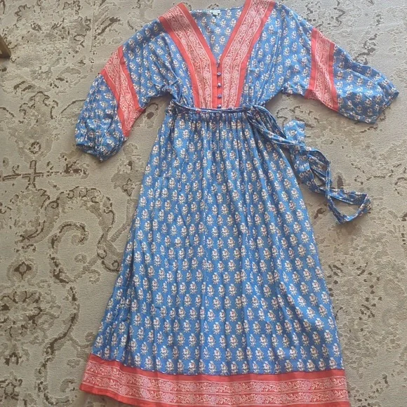 JCrew maxi dress XS EUC - Picture 1 of 7